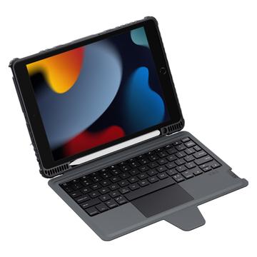 iPad 10.2 2019/2020/2021 Nillkin Bumper Combo Bluetooth Tastaturhülle - Schwarz