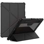 Samsung Galaxy Tab S10 FE Nillkin Bumper Smart Folio Hülle - Schwarz