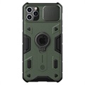Nillkin CamShield Armor iPhone 11 Pro Max Hybrid Hülle - Dunkel Grün