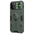 Nillkin CamShield Armor iPhone 12/12 Pro Hybrid Hülle - Grün