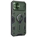 Nillkin CamShield Armor iPhone 12/12 Pro Hybrid Hülle - Grün