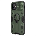 Nillkin CamShield Armor iPhone 12 Mini Hybrid Hülle - Grün