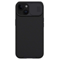 iPhone 15 Nillkin CamShield Pro Hybrid Hülle - Schwarz