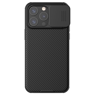 iPhone 15 Pro Nillkin CamShield Pro Hybrid Hülle - Schwarz