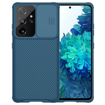 Nillkin CamShield Pro Samsung Galaxy S21 Ultra 5G Hybrid Hülle - Blau