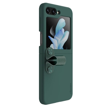 Samsung Galaxy Z Flip5 Nillkin Flex Flip Liquid Silikon Case - Grønn
