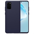 Nillkin Flex Pure Samsung Galaxy S20+ Liquid Silikonhülle - Blau
