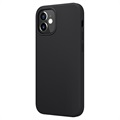 Nillkin Flex Pure iPhone 12 mini Liquid Silikonhülle - Schwarz