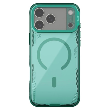 iPhone 17 Pro Max Nillkin IceBlade Prop Magnetisch Hülle - MagSafe-kompatibel, Slide Lens Deckel - Grün