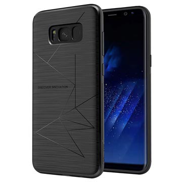 Samsung Galaxy S8+ Nillkin Magic Qi-Ladehülle - Schwarz