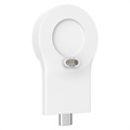 Nillkin NKT15 USB-C Qi Ladegerät für Garmin Smartwatch - Weiß