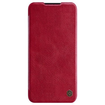 Nillkin Qin Xiaomi Mi A3, Mi CC9e Flip Hülle mit Kartenhalter - Rot