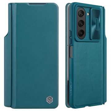 Samsung Galaxy Z Fold5 Nillkin Qin Pro Flip Case - Grün