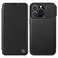 Nillkin Qin Pro Series iPhone 14 Pro Max Flip Hülle - Schwarz