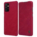 Nillkin Qin Samsung Galaxy A72 5G Flip Case - Rot