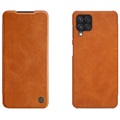 Nillkin Qin Serie Samsung Galaxy A22 4G Flip Case - Braun