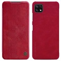 Nillkin Qin Serie Samsung Galaxy A22 5G, Galaxy F42 5G Flip Case - Rot