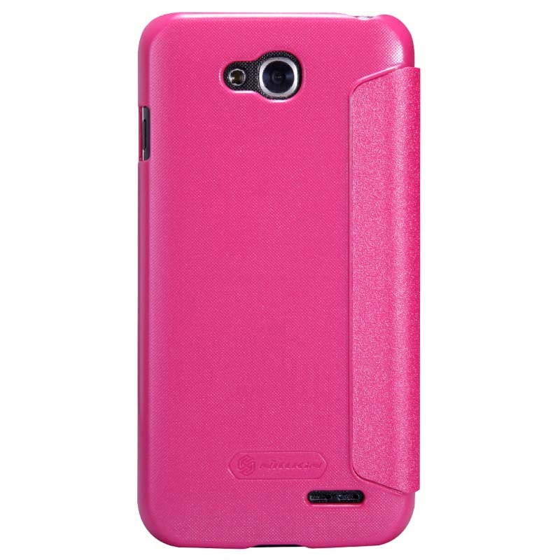 lg l90 dual d410 nillkin sparkle series smart flip leder tasche pink lg l90 dual d410 nillkin sparkle series smart flip leder tasche pink