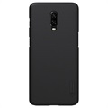 Nillkin Super Frosted Shield OnePlus 6T Cover - Schwarz