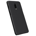 Nillkin Super Frosted Shield OnePlus 6T Cover - Schwarz