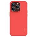 Nillkin Super Frosted Shield Pro iPhone 14 Pro Max Hybrid Hülle - Rot