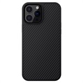 Nillkin Synthetic Karbonfaser iPhone 13 Pro Max Hülle - Schwarz