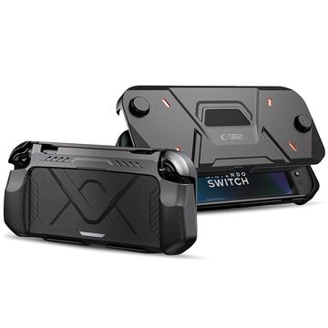 Nintendo Switch 2 Tech-Protect Carbonox Hülle - Schwarz