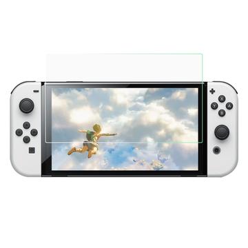 Nintendo Switch OLED Panzerglas - 9H - Case Friendly - Durchsichtig