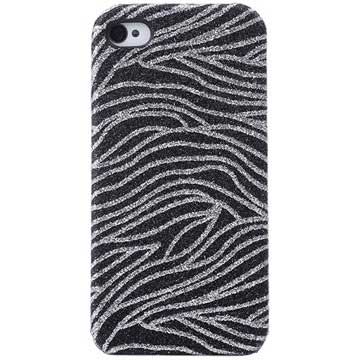 iPhone 4 / 4S Njord Glitzern Schale - Silber