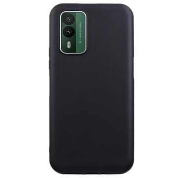 Nokia XR21 Anti-Fingerabdrücke Matte TPU Hülle - Schwarz