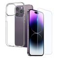 iPhone 14 Pro Max Northjo 2-in-1 Schutzset - Durchsichtig