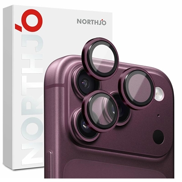 iPhone 18 Pro/18 Pro Max Northjo Kamera-Objektiv-Schutz-Set - lila