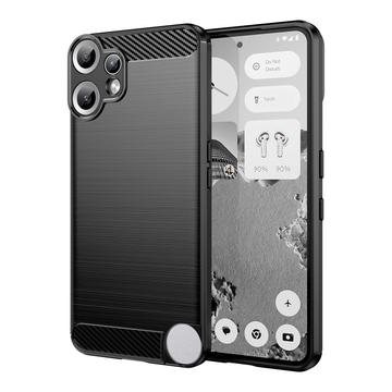 Nothing CMF Phone 2 Pro Gebürstete TPU Hülle - Karbonfaser