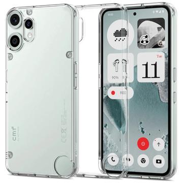 Nothing CMF Phone 2 Pro Tech-Protect Flexair Hybrid Hülle - Durchsichtig