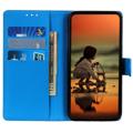 Nothing Phone (1) Wallet Schutzhülle mit Magnetverschluss - Blau