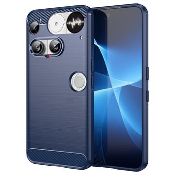 Nothing Phone (3) Gebürstete TPU Hülle - Karbonfaser
