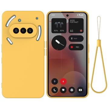 Nothing Phone (3a) Liquid Silikonhülle mit Handschlaufe