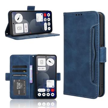Nothing Phone (3a) Pro Kartenetui mit Geldbörse - blau