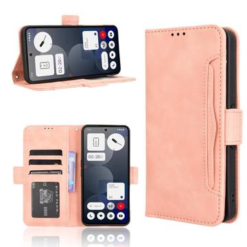 Nothing Phone (3a) Pro Kartenetui mit Geldbörse - Rosa