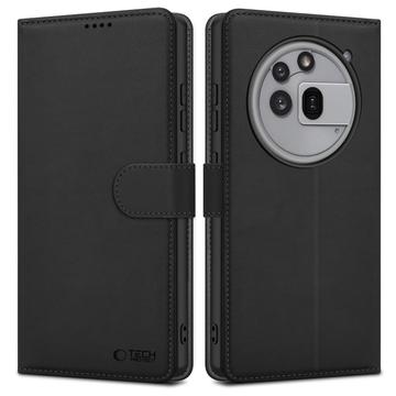 Nothing Phone (3a) Pro Tech-Protect Wallet Hülle W. Magnet & Stand - Schwarz