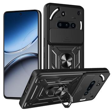 Nothing Phone (3a) Drehring-Hybrid Hülle mit Kameraschutz