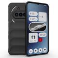 Nothing Phone (3a) Rugged TPU Hülle - Schwarz