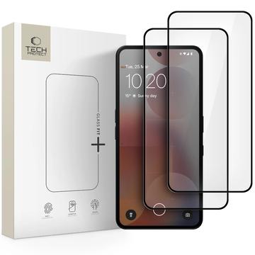 Nothing Phone (3a)/(3a) Pro Tech-Protect Glas Fit+ Panzerglas - 2 Stk. - Schwarz