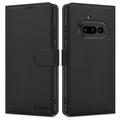 Nothing Phone (3a) Tech-Protect Wallet Hülle W. Magnet & Stand - Schwarz