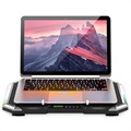 Nuoxi Q8 RGB Laptop Kühlpad & Laptop-Ständer - Schwarz