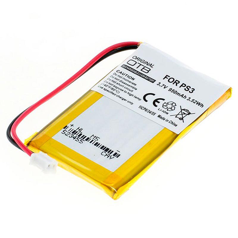 Sony PlayStation 3 Dualshock Controller OTB Akku 950mAh