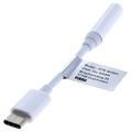 OTB USB-C / 3.5mm Audio-Adapterkabel - Weiß