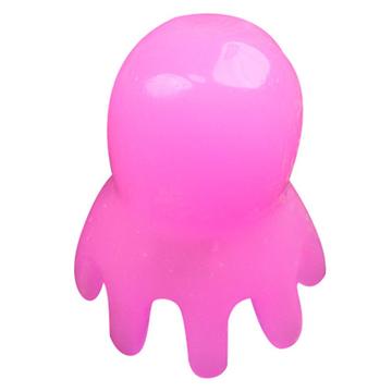 Octopus Flexible Kopfhaut-Massagebürste - Pink