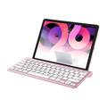 Omoton KB088 Kabellose iPad-Tastatur mit Halterung - Pink