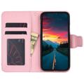 OnePlus 10T Wallet Schutzhülle mit Magnetverschluss - Rosa